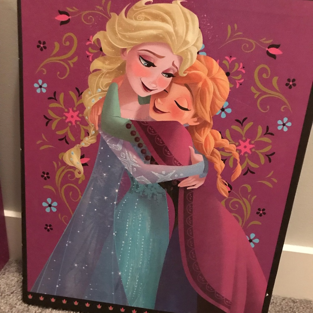 Disney Frozen paintings
